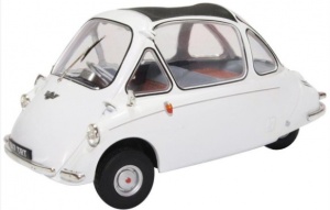 Heinkel Trojan Bubble Car White RHD