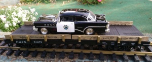 Piko 38760 CHPX Car Carrier With Die Cast Car Load