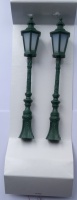 Busch 8621 Green Gas Lamps (Pair)