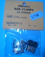 Hillmans 250-01S Power supply clamps